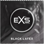 EXS Black - prezervative din latex - negru - 12 bucăți (5027701000264)
