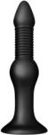 BUTTR - dildo anal - formă bombă - silicon negru (8719934019706) Dildo