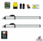 AVGate Hidraulikus kapunyitó szett 300 kg súlyú 2 szárnyú kapukhoz kültéri használatra