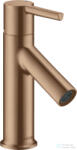 Hansgrohe AXOR STARCK 180 egykaros mosdó csaptelep automata leeresztővel, szálcsiszolt vörös arany hatású 10102310 (10102310)