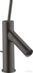 Hansgrohe AXOR STARCK mosdó csaptelep automata leeresztővel, szálcsiszolt fekete króm 10116340 (10116340)