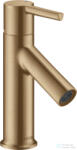 Hansgrohe AXOR STARCK 180 egykaros mosdó csaptelep automata leeresztővel, szálcsiszolt bronz 10102140 (10102140)