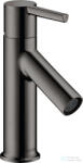 Hansgrohe AXOR STARCK 180 egykaros mosdó csaptelep automata leeresztővel, polírozott fekete króm 10102330 (10102330)