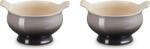 Le Creuset Boluri pentru supă Le Creuset, din gresie, 600 ml, gri, set de 2 buc (79284004440000)