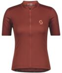 SCOTT Tricou damă SCOTT Endurance 10, rust red/red (S)