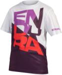 Endura Tricou copii Endura SingleTrack Core, aubergine (13-14 rokov)