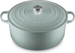 Le Creuset Vas de copt Signature, 34 cm, sare de mare (21177347174430)