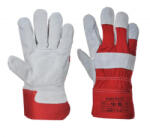 Portwest A220 - Prémium bőrkesztyű, piros/szürke (A220RERXXXL)