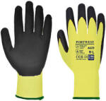 Portwest A625 - Láthatósági vágásbizots védőkesztyű, CUT 5, sárga/fekete (A625Y8RL)