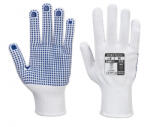 Portwest A110 - Nylon kesztyű PVC pontozott, fehér (A110WBRXL)