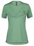 SCOTT Tricou SCOTT Trail Flow damă, green/smoke green (S)