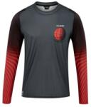 CUBE Tricou CUBE Vertex, gri/roșu (XL)