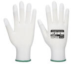 Portwest A121 - PU ujjvégmártott kesztyű, fehér (A121WHRM)