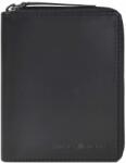 Greenburry bőr cipzáras pénztárca RFID "Pure Black" 1126-20 (1126-20)