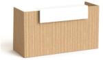 Mayah Recepciós asztal, 190x64, 5 cm, MAYAH "Freedom SV-92", kőris (SV-92/IBXR92K) - nyomtassingyen