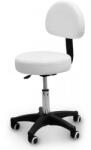 Tandem Scaun cosmetic cu spatar Tandem COP Culoare: alb