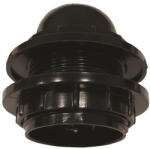 Eurolamp E27 fekete műanyag csillár foglalat 220-240V Eurolamp (LEDM 147 23011)