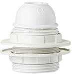 Eurolamp E27 fehér műanyag csillár foglalat Eurolamp (LEDM 147 23009)