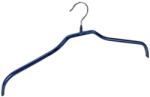 Wenko Set 4 umerașe antiderapante pentru haine și suporturi Wenko Hanger Slim, albastru