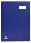 EXACOMPTA Aláírókönyv, A4, 18 részes, karton, EXACOMPTA, kék (EX24185E) - tintasziget