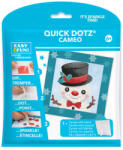 Diamond Dotz Quick Dotz képkészítő Hóember