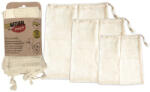 YORK Környezetbarát pamut zacskók gyümölcsöknek és zöldségeknek (3 db) - YORK ECO NATURAL (099070)