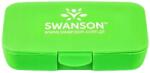 Swanson Cutie pentru pastile și capsule, Verde - 1 bucată