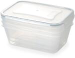 Tescoma FRESHBOX 3 db élelmiszertároló doboz, 1, 0 l, téglalap alakú (892108.00)