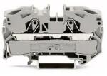 WAGO Átmenő sorkapocs TS35 1-szintes 76A 2.5-16mm2 szürke rugószorításos rugószorításos WAGO - 2016-1201