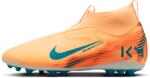 Nike Mercurial Superfly 10 Academy AG műfüves focicipő, gyerekméret, Kylian Mbappé, narancssárga (HF3418-801)
