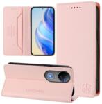  RINA Husă rabatabilă pentru Vivo V50 5G roz deschis