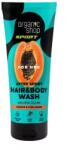 Organic Shop sportolás utáni sampon és tusfürdő papayával és kollagénnel, 200 ml - hajvarazs