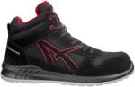 Albatros Clifton Mid S3 SRC munkavédelmi bakancs - Fekete/Piros - 42 (ALB-638700-42)