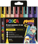 uni Filctoll UNI Posca PC-5M Manga Hero 8 darabos (07.03654)
