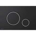 Alcaplast M778 nyomólap matt fekete fényes króm kombináció (M778) (M778)