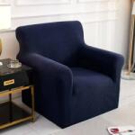 Forcheer Klasszikus Fotel Huzat (enyhén vízlep. , sötétkék)