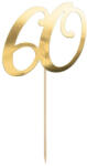 PARTYDECO torta beszúró, arany, 60
