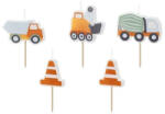 PARTYDECO tematikus gyertya, Járművek, 5db (SCS-16)