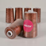 Takoy Overlock / coverlock poliészter cérna TKY 5000 karamell színű