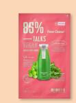 Missha Mască vegană purificatoare Talks Vegan Squeeze Sheet Mask Power Cleanse - 27 g / 1 buc Masca de fata