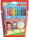 STABILO Filctoll készlet, 2 mm, STABILO Power, 12 különböző szín (TST28012)