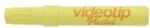 ICO Szövegkiemelő, 1-4 mm, ICO Videotip, pasztell sárga (TICVPS)