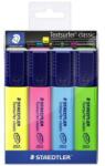STAEDTLER Szövegkiemelő készlet, 1-5 mm, STAEDTLER Textsurfer Classic 364, 4 különböző szín (TS364WP4)