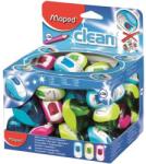 Maped Hegyező display, egylyukú, tartályos, MAPED Clean, vegyes színek - 36db (IMA030111)