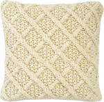Sander Párnahuzat Leeds 45x45 négyzet, krémszínű - Sander