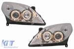 KITT Lightning Angel Eyes Első Lámpa Opel Vectra C Facelift (09.2005-2008) modellekhez, króm (HLOPVECC)