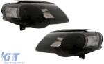 KITT Lightning Headlights suitable for VW Passat B6 3C (03.2005-2010) Black (HLVWPAB63CB)