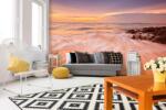 DIMEX ART Самозалепваща се флизелинова фототапета здрач на плажа 375 x 250 см