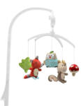  Delux Zenélő forgó Plüss, erdei állatok - babybear