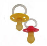  Hopp Játszócumi rózsaszín/sárga latex cseresznye (méret: 2) 6+ hó (jch2)